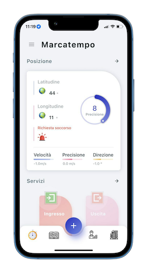 App Quote su iPhone — gestione cantieri