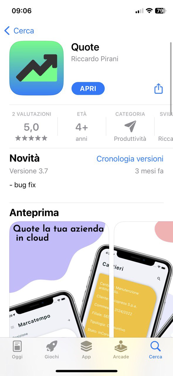 Quote gestione cantieri